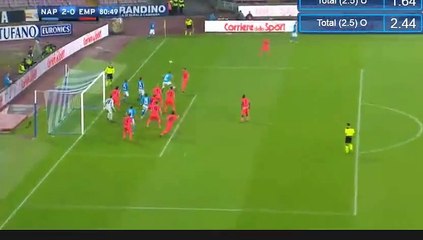 Vlad Chiricheș Goal HD - Napoli 2-0 Empoli - 26.10.2016 HD
