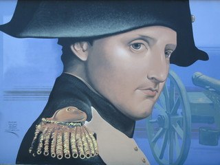 mur peint napoléon montereau