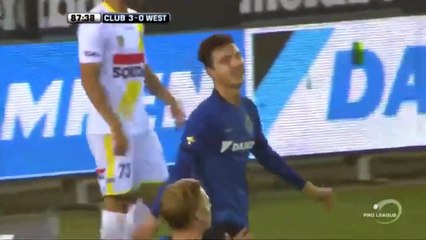 Cools Goal - Club Brugge vs Westerlo 4-0  - Belgium Jupiler League 26-10-2016 (HD)