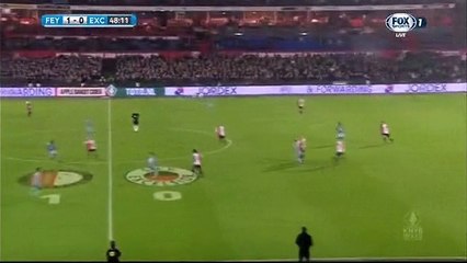 Eric Fernando Botteghin Goal HD - Feyenoord 2-0 Excelsior 26.10.2016