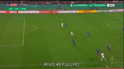 Baba Rahman A. (Own goal)  - Nurnbergt1-3tSchalke 26.10.2016