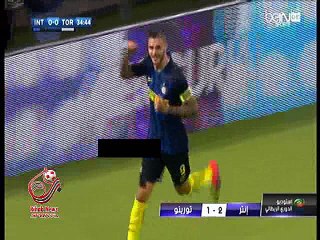 اهداف مباراة ( انتر ميلان 2-1 تورينو ) الدوري الايطالي