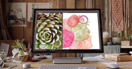 Microsoft, Surface Studio Bilgisayarını Tanıttı