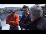 J-L Mélenchon avec les pêcheurs du Sud Ouest