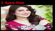 Top 10 Hottest Pakistani Actresses