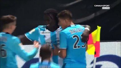 1-2 Bafétimbi Gomis Goal France  Coupe de la Ligue  Round 3 - 26.10.2016 Clermo