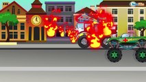 ✔ Tiki Taki Dessins Animés. Monster Truck pour enfants. Dessin animé voiture ✔