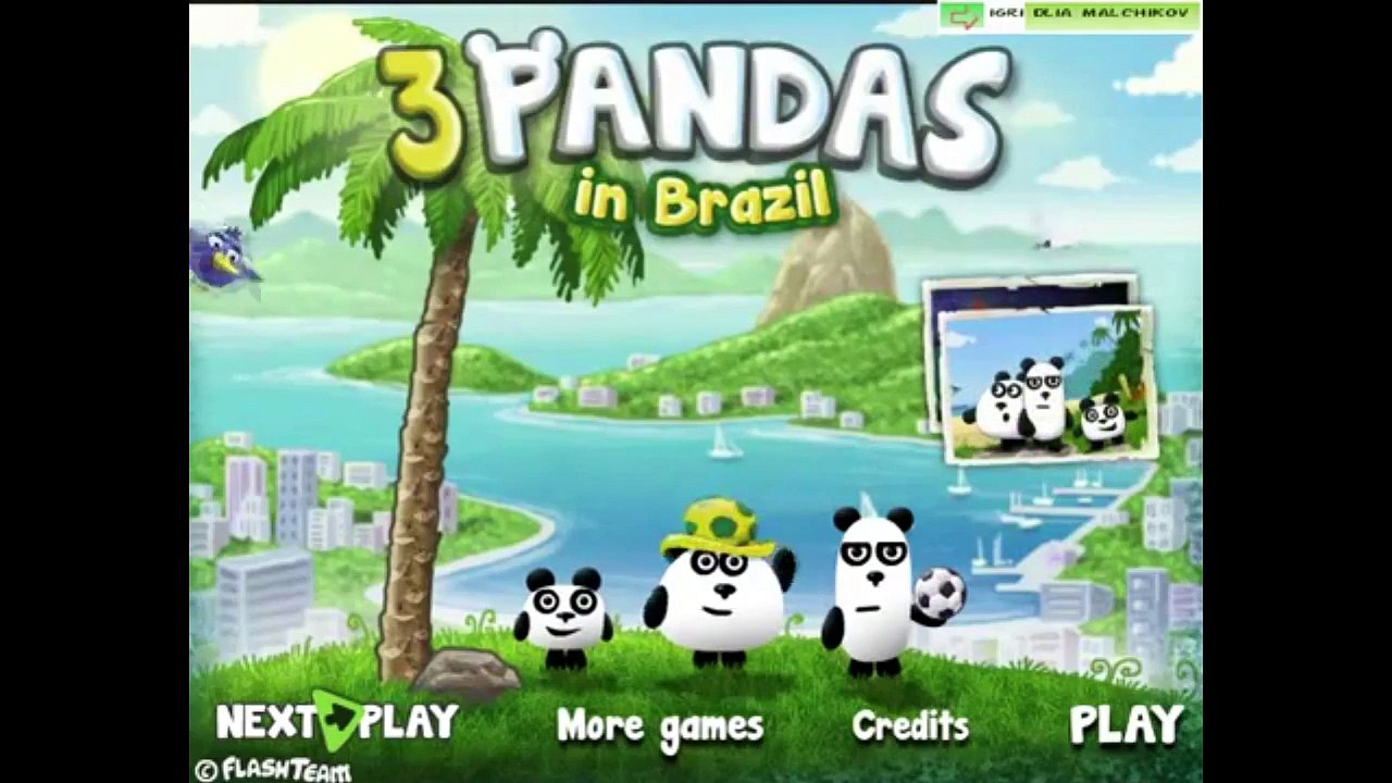 3 ПАНДЫ в Бразилии - #часть 12 (3 PANDAS in Brazil - #Part 12)