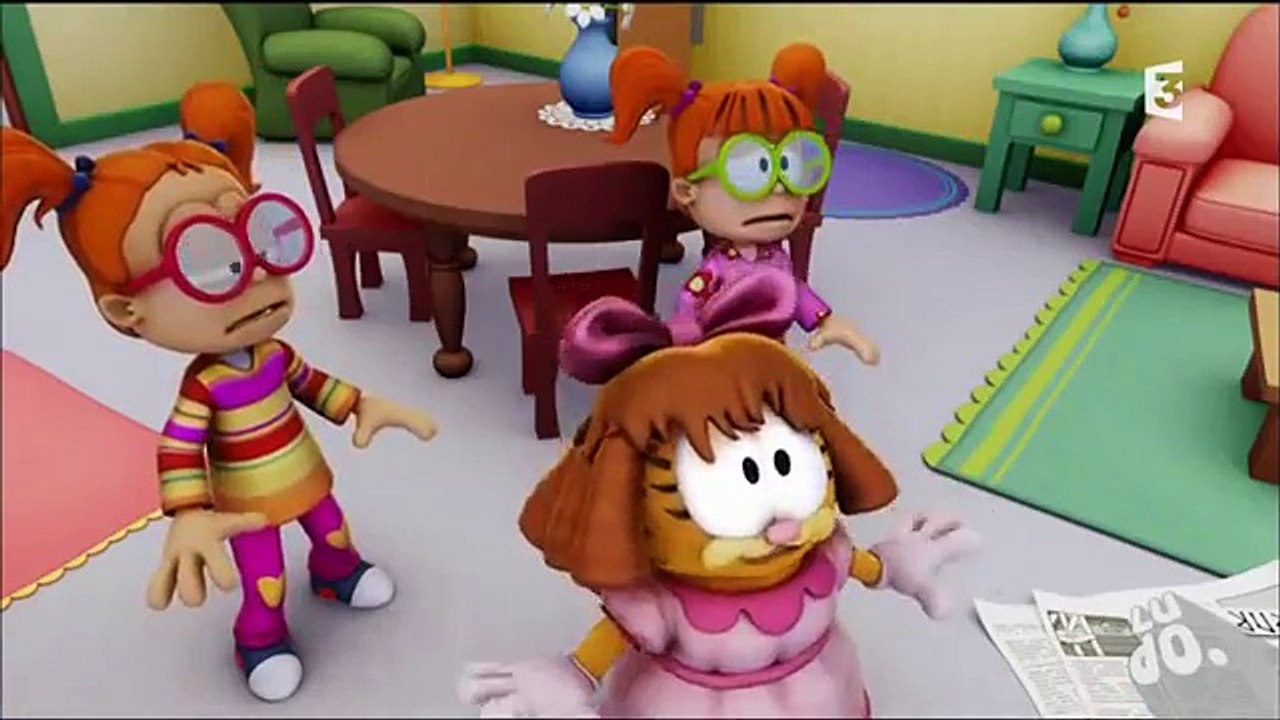 Garfield & Cie dessin animé en français - Saison 4 Épisode 54 - Cette nuit, tous les chats sont gris