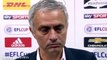 Man United 1-0 Man City Jose Mourinho says he's never had fans like Man Utd fans