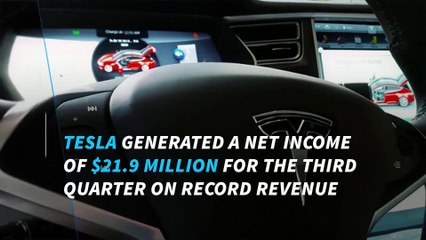 Tesla sets racks up $2.3 billion in 3Q revenue