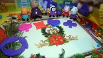 Peppa Pig Toys Happy Birthday Play doh rainbow sweets and cake in peppas house. Peppa pig episodes