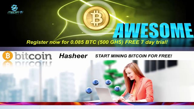 Hasheer - Gagner facilement des Bitcoins? New Free Cloud Mining