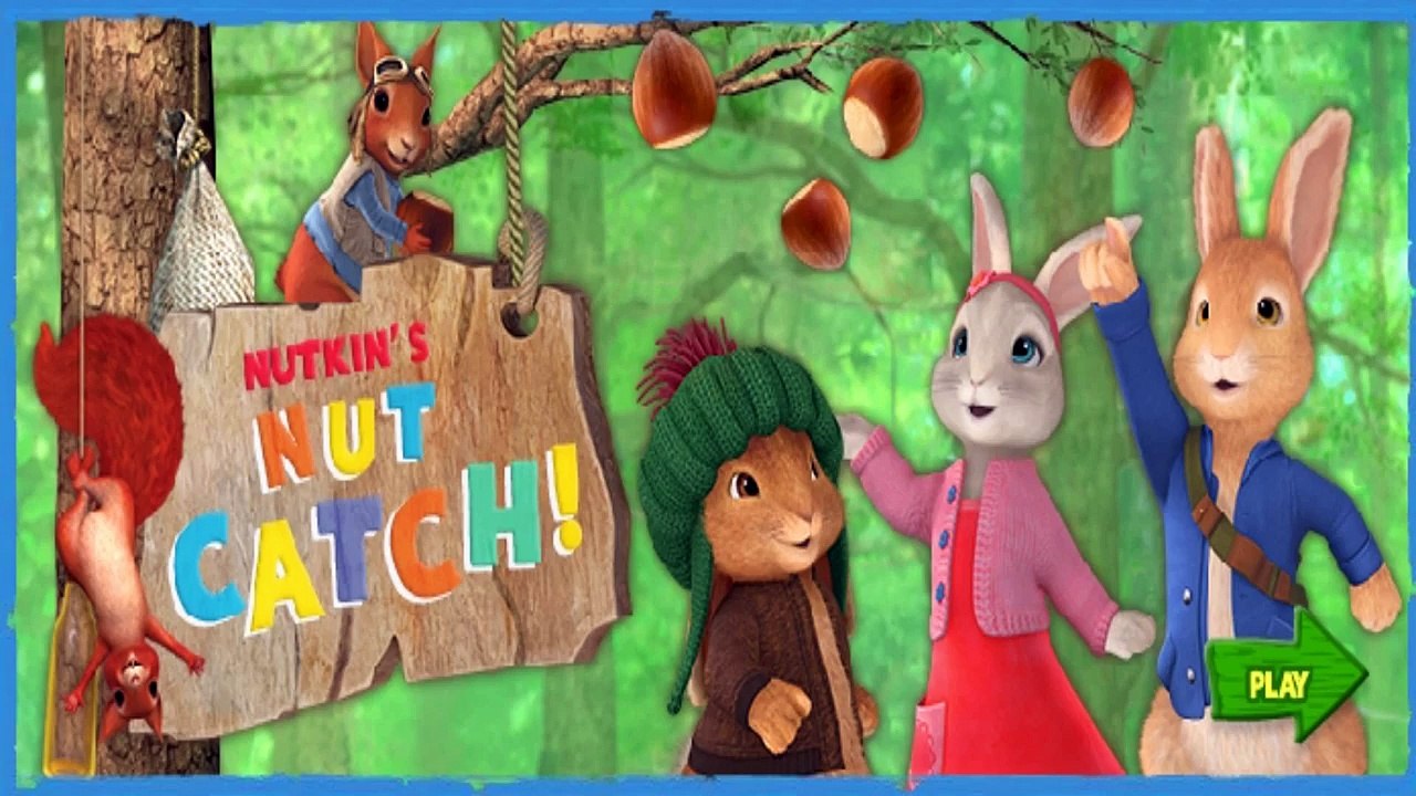 Nutkins Nut Catch - petter rabbit nickelodeon games - Best Baby Games For Kids