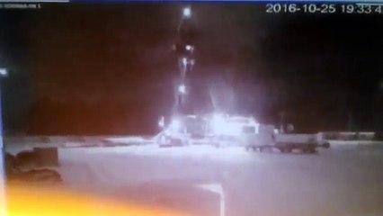 Vidéo d'une météorite qui s'écrase en Russie