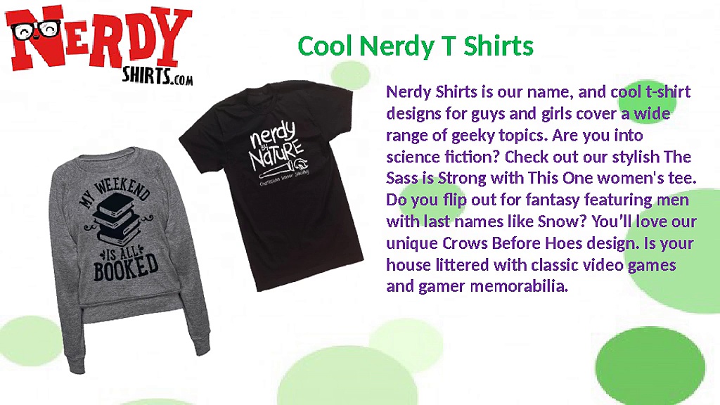 Funny T-Shirts for Kids – Nerdy Shirts