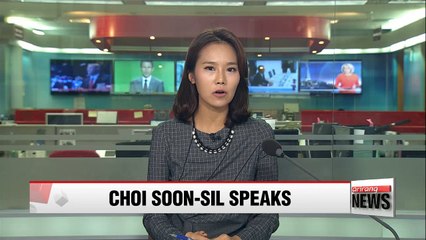 Choi Soon-sil apologizes for some allegations, denies others