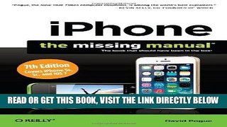 [Free Read] iPhone: The Missing Manual Free Online