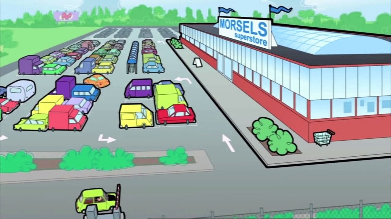 Mr Bean - Car Park Trouble