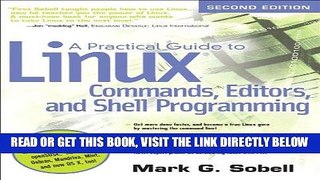 [Free Read] A Practical Guide to Linux Commands, Editors, and Shell Programming (2nd Edition) Free