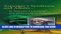 Ebook Asperger s Syndrome and Adults... Is Anyone Listening? Essays and Poems by Partners, Parents