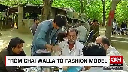 CNN Anchor Gone crazy Over Pakistan's Hottest Chai Wala Arshad Khan