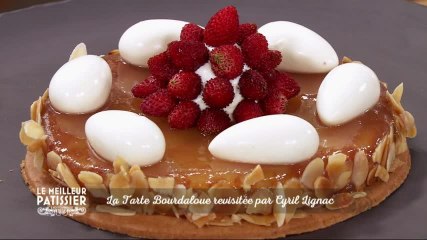La tarte Bourdaloue revisitée par Cyril Lignac