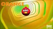 Learn Colors with Angry Birds for Kids Children Toddlers 3D Tunnel Slide Color Balls - Learn Colours