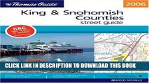 Read Now Thomas Guide 2006 King   Snohomish Counties, Washington: Street Guide (King, Snohomish