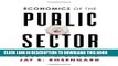 [Ebook] Economics of the Public Sector (Fourth Edition) Download online