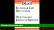 Books to Read  Merl Bilingual Law Dictionary-Diccionario Juridico Bilingue  Best Seller Books Most