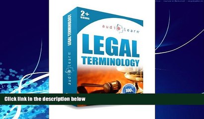 Big Deals  Legal Terminology AudioLearn - The 500 Legal Terms You Must Know!  Best Seller Books