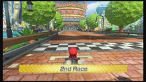 Mario Kart 8 Part 1 - Mushroom Cup With Mario - Anti Gravity Racing