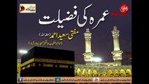 Umra Ki Fazilat _ Mufti Saeed Ahmed (Imam Or Khateeb Aalamgeer Masjid Bahadurabad) (1)