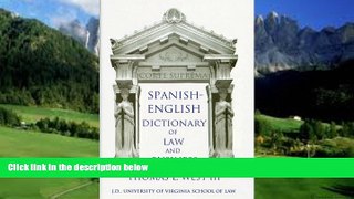 Big Deals  Spanish-English Dictionary Of Law And Business  Full Ebooks Best Seller