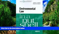 Big Deals  Environmental Law in a Nutshell, 8th (Nutshell Series)  Best Seller Books Best Seller