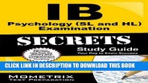 Read Now IB Psychology (SL and HL) Examination Secrets Study Guide: IB Test Review for the