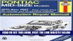 [FREE] EBOOK Pontiac Midsize Rearwheel Drive  70 87 (Haynes Repair Manuals) BEST COLLECTION
