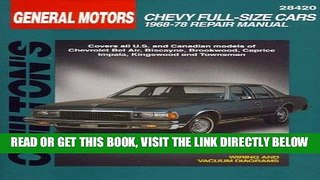 [FREE] EBOOK GM Chevy Full-Size Cars 1968-78 (Chilton s Total Car Care Repair Manuals) BEST