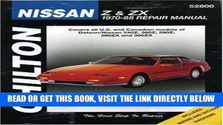 [FREE] EBOOK Nissan Z   ZX, 1970-88 (Chilton Total Car Care Series Manuals) BEST COLLECTION