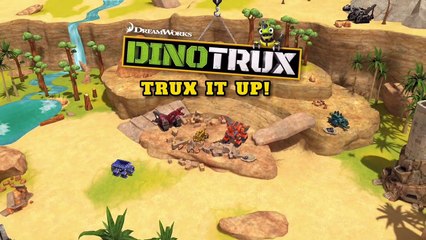 Dinotrux: Trux It Up! #1 | Dinosaurs, Trucks, Cranes and Dozers 4 Kids Only