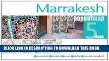 Read Now Marrakesh PopOut Map: pop-up city street map of Marrakesh city center - folded pocket