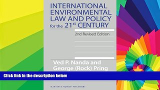 READ FULL  International Environmental Law and Policy for the 21st Century: 2nd Revised Edition