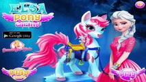 Disney Frozen Games - Elsa Pony Caring - Frozen Games For Kids Girls