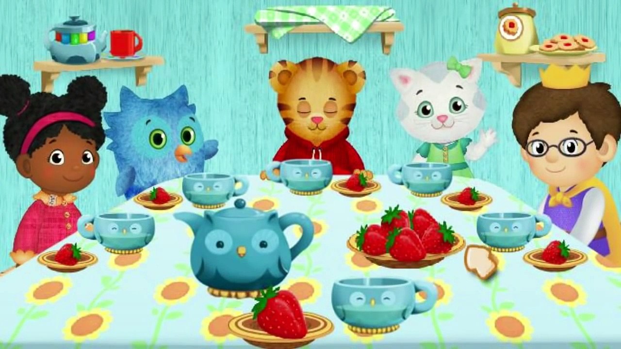Daniel Tigers Neighborhood Tea Party Cartoon Animation PBS Kids