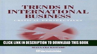 [Free Read] Trends in International Business: Critical Perspectives (Blackwell Business) Free Online