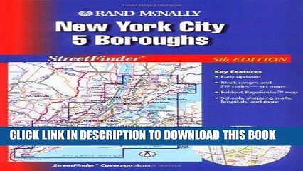 Read Now Rand McNally Streetfinder New York City 5 Boroughs (Rand McNally New York City 5-Borough