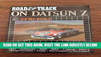[FREE] EBOOK "Road   Track" on Datsun, 1970-83 (Brooklands Books Road Tests Series) ONLINE
