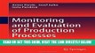 [FREE] EBOOK Monitoring and Evaluation of Production Processes: An Analysis of the Automotive
