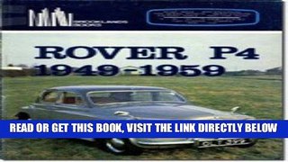 [FREE] EBOOK Rover P4, 1955-64 (Brooklands Books Road Tests Series) BEST COLLECTION